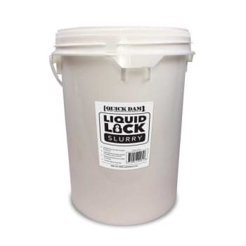 Image for Quick Dam Liquid Lock Slurry 5 Gallon Pail With Scoop from HD Supply