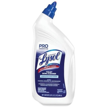 Image for Lysol 32 Oz Disinfectant Toilet Bowl Cleaner (12-Carton) from HD Supply