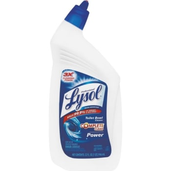 Lysol 32 Oz Disinfectant Toilet Bowl Cleaner (12-Carton)