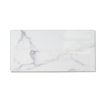 Acp Palisade 11.1in X 23.2in Wall Tile In Carrara Marble, Package Of 10