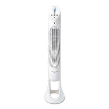 Image for Honeywell Quietset Whole Room Tower Fan, White, 5 Speed from HD Supply