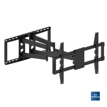 Continu-Us Articulating Double Arm Wall Mount For 49-80 In Flat Panel Screens