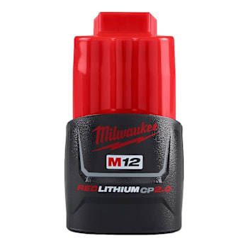 Milwaukee M12 REDLITHIUM 12V 2.0 Ah Lithium-Ion Compact Battery Pack