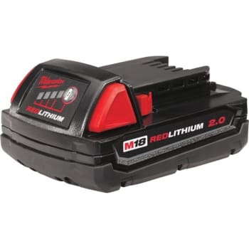 Image for Milwaukee 18 Volt M18 Redlithium 2 Ah Compact Battery Pack from HD Supply
