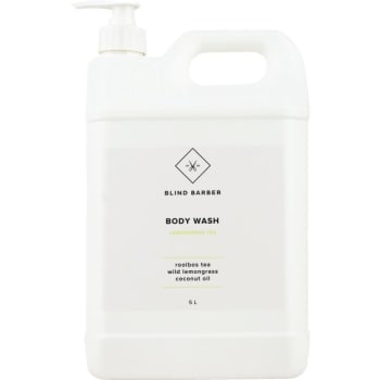 Image for Blind Barber Body Wash, 5 Liter Jug With Pump Dispenser, Case Of 2 from HD Supply