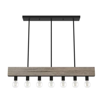 Image for Hunter® Donelson 7-Light Indoor Chandelier (Rustic Iron) from HD Supply