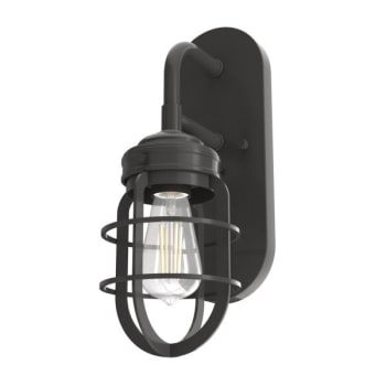 Image for Hunter® Starklake 1 Light Noble Bronze Caged Sconce from HD Supply