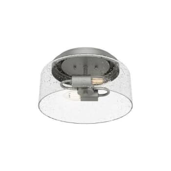 Image for Hunter® Hartland Flush Mount Matte Silver from HD Supply