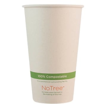 Image for World Centric Notree Paper Hot Cups, 16 Oz, Natural, Case Of 1000 from HD Supply