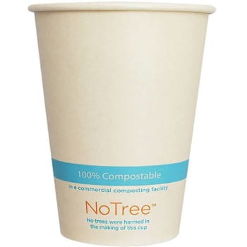 Image for World Centric Notree Paper Cold Cups, 12 Oz, Natural, Case Of 1000 from HD Supply