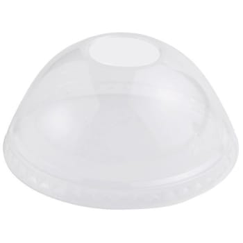 World Centric Ingeo Pla Clear Cold Cup Dome Lid,9 Oz To 24 Oz Cup,case Of 1000