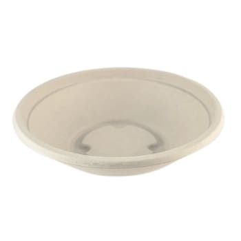 Image for World Centric Fiber Bowls, 16 oz, 7.4" Diameter x 1.9"h, Natural, Case Of 500 from HD Supply