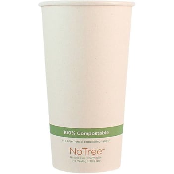 Image for World Centric Notree Paper Hot Cups, 20 Oz, Natural, Case Of 1000 from HD Supply
