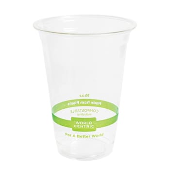 Image for World Centric Clear Cold Cups, 16 Oz, Clear, Case Of 1000 from HD Supply