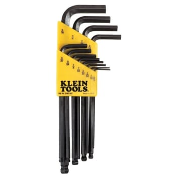 Image for Klein Tools® 12-Piece L-Style Ball-End Hex Key from HD Supply