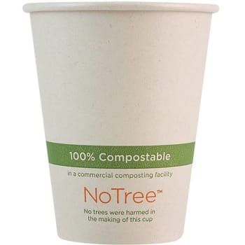 Image for World Centric Notree Paper Hot Cups, 8 Oz, Natural, Case Of 1000 from HD Supply
