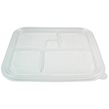 Image for World Centric Plalid For Fiber Bento Bx Container,12.1x9.8x0.8,clear,case Of 300 from HD Supply