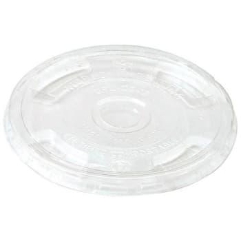 Image for World Centric Ingeo Pla Clear Cold Cup Flat Lid,9 Oz To 24 Oz Cups, Case Of 1000 from HD Supply