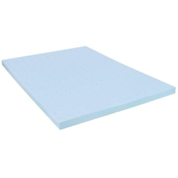 Image for Flash Furniture 3 Inch Cool Gel Memory Foam Mattress Topper Full from HD Supply