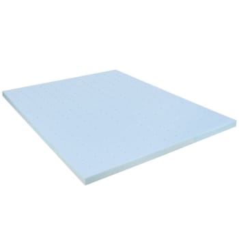 Image for Flash Furniture 3 Inch Cool Gel Memory Foam Mattress Topper Queen from HD Supply