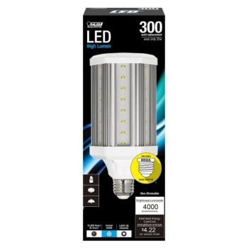 Image for Feit Electric 35w E39 Hid Utility Led Bulb (5000k) (4-Pack) from HD Supply