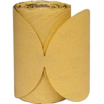 Image for Norton 6" No Hole Gold Reserve Stick & Sandpaper Disc Roll, Package Of 100 from HD Supply