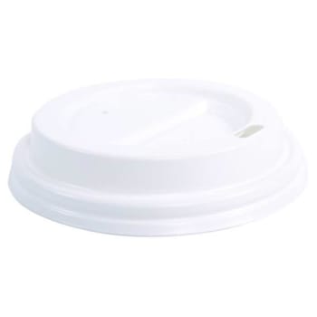 Image for Polystyrene Flat Lid White 10 Oz,  Case Of 1000 from HD Supply