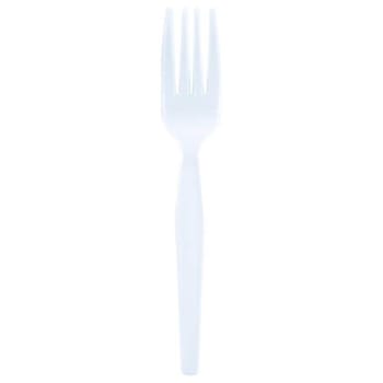 Image for Polystyrene Fork Medium Weight White, Case Of 1000 from HD Supply