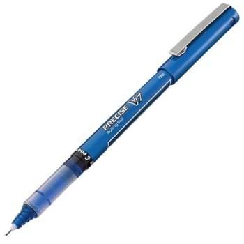 Image for Pilot Precise V7 Rollerball Pens, Fine Point, 0.7 mm, Blue, Package Of 12 from HD Supply