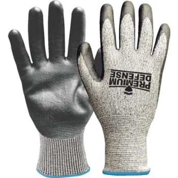 Premium Defense™ Foam Pu/Nitrile Coated Cut Resistant Gloves - X-Large