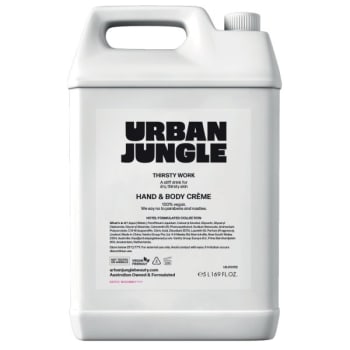Image for Urban Jungle Thirsty Work Hand And Body Creme 5l , Case Of 4 from HD Supply