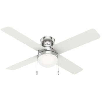 Image for Hunter Fan Timpani 52 In. Ceiling Fan W/ Light (Brushed Nickel) from HD Supply