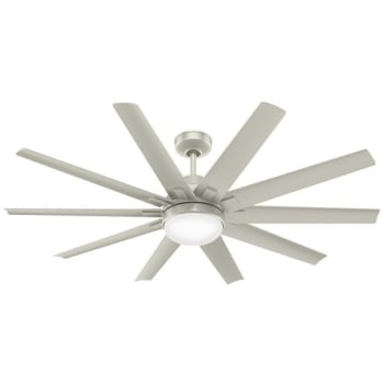 Image for Hunter Fan Overton Ceiling Fan w/ Light (Brushed Nickel) from HD Supply