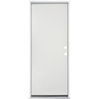 Image for 36x80" Flush Steel Prehung Left Hand Door from HD Supply