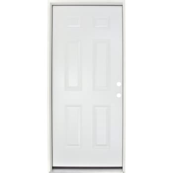 Image for 36x80" 6-Panel Steel Prehung Left Hand Door from HD Supply