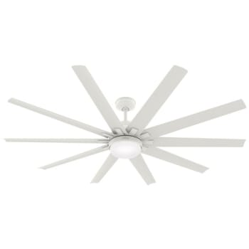 Image for Hunter Fan Overton Ceiling Fan W/ Light (White) from HD Supply