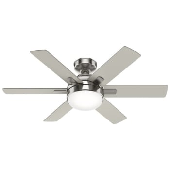 Image for Hunter Fan Hardaway 44 In. Ceiling Fan W/ Light (Brushed Nickel) from HD Supply