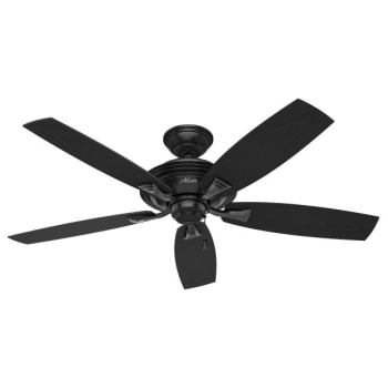 Image for Hunter Fan Rainsford 52 In. Ceiling Fan W/ Light (Black) from HD Supply