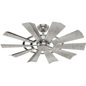 Image for Hunter Fan Norden 54 Inch With Light matte nickel Finish from HD Supply