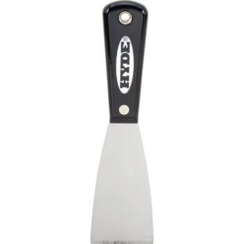 Image for Hyde 02300 2" Black And Silver Stiff Putty Knife, Case Of 5 from HD Supply