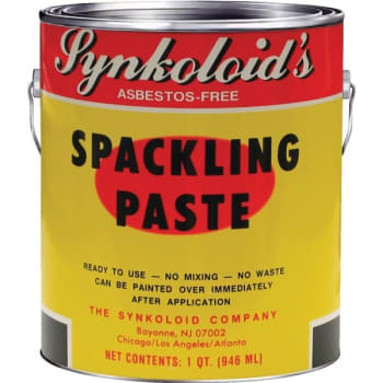 Image for Synkoloid QM100 1 Qt Interior Spackling Paste Case Of 6 from HD Supply
