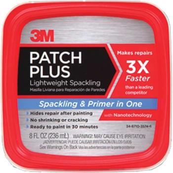 Image for 3M Ppp-8-BB 8 oz. Patch Plus Primer Spackling, Case Of 6 from HD Supply
