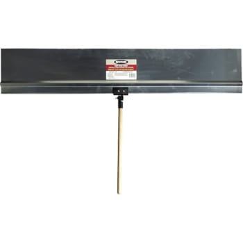 Image for Hyde 28040 48" x 9" Aluminum Rigid Spray Shield w/ Pivot Neck And 18" Handle from HD Supply