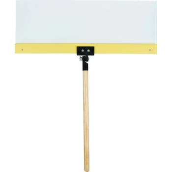 Image for Hyde 28060 24" x 9" Hi-Impact Poly Spray Shield w/ Pivot Neck And 18" Handle from HD Supply