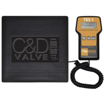 C&d Valve Electronic Charging Scale 110 Lb Capacity