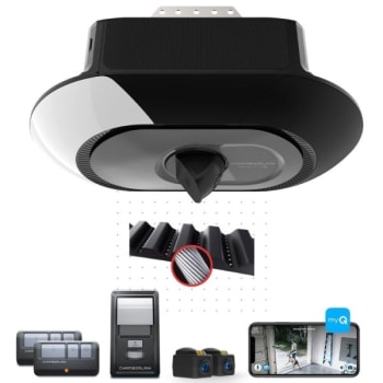 Image for Chamberlain Secure View Led Smart Garage Opener, B4643t, Builtin from HD Supply