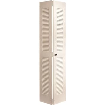 Image for Dunbarton 30 X 80-1/2 In. Full Louver Ii Bi-Fold Door (Ivory) from HD Supply