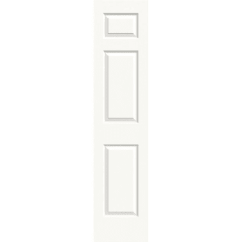 18 x 80 in. 3-Panel Beveled Door (Primed White)
