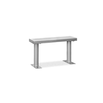 Salsbury Industries Aluminum Locker Bench - 36 Inches Wide