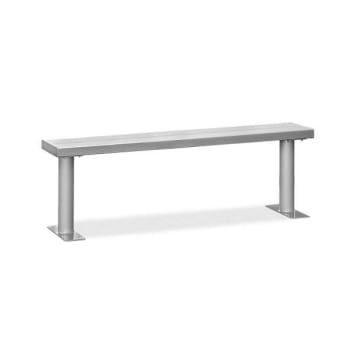 Image for Salsbury Industries Aluminum Locker Bench - 72 Inches Wide from HD Supply